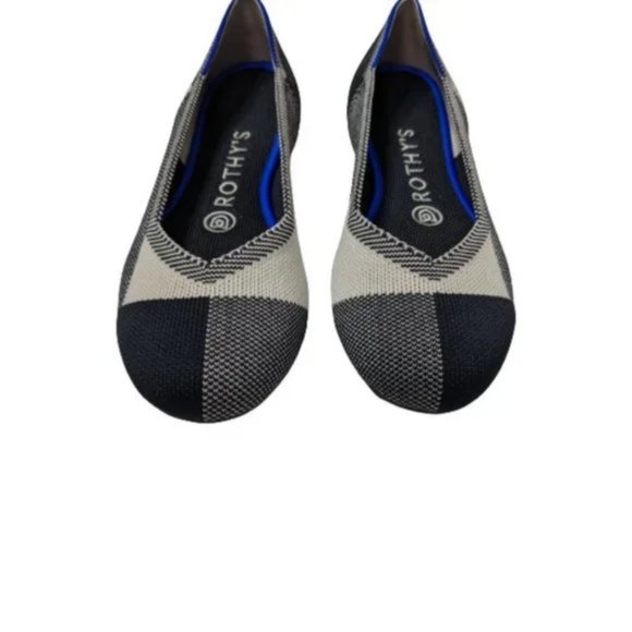 Rothy's The Flat Captoe Black 6.5 - Picture 4 of 11